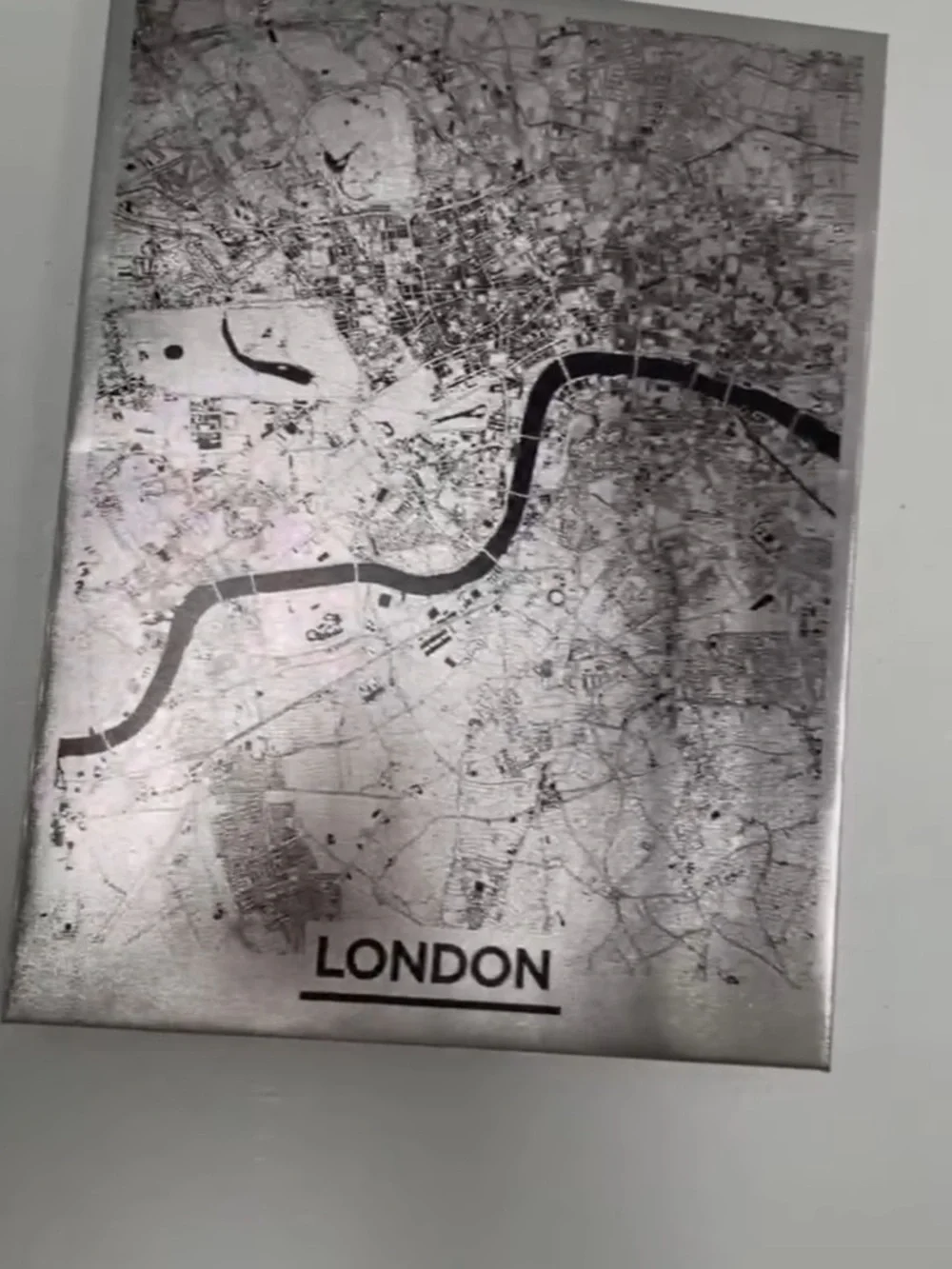 City wall art canvas